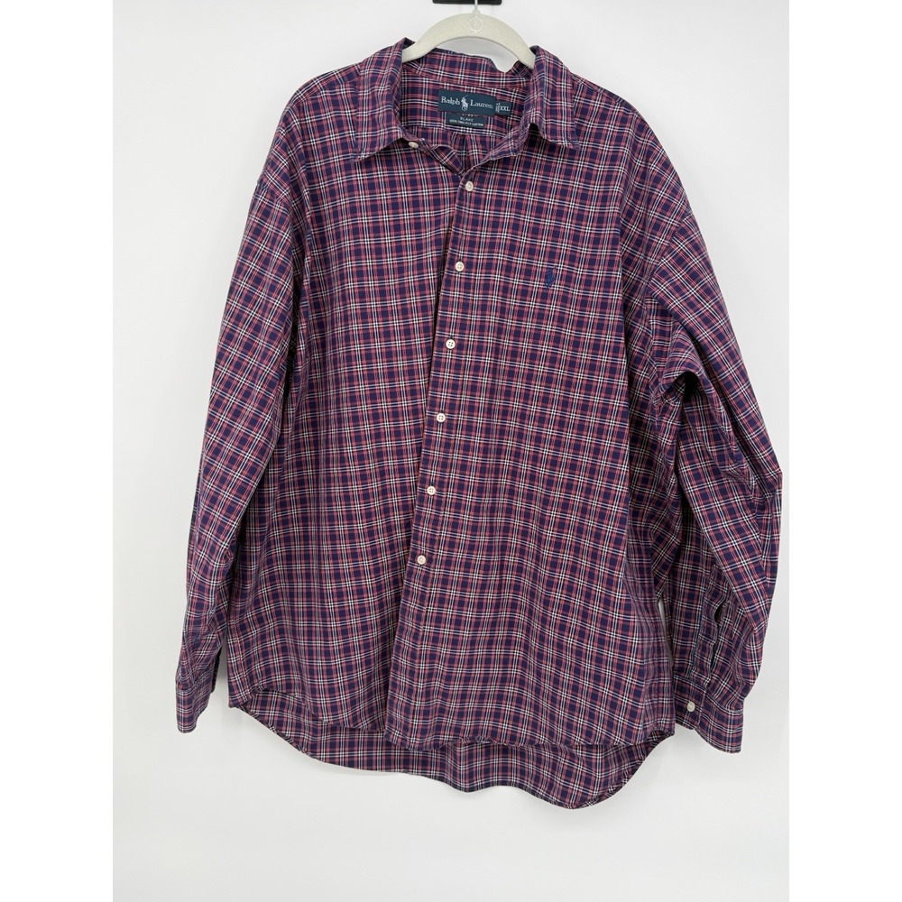 Ralph Lauren Mens Long Sleeve Botton Down XXL